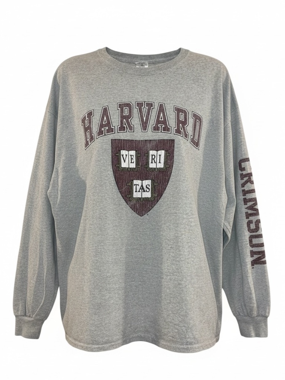 Harvard Crimson- 90’s longsleeve crewneck 3X
